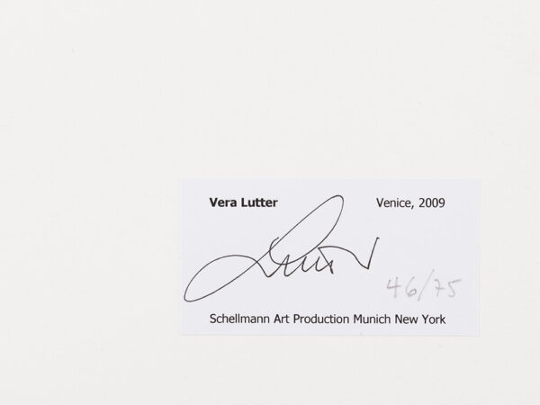 Vera Lutter, Venice, Digital Pigment Print, 2009 - Image 4