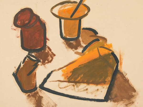 Rudolf Petrik, Table Still Life Mixed Media, c. 1950 - Image 2