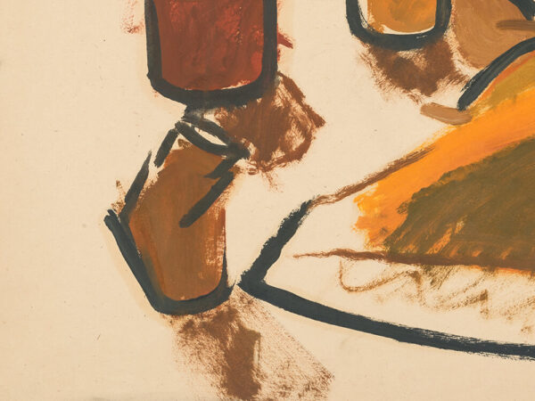 Rudolf Petrik, Table Still Life Mixed Media, c. 1950 - Image 5