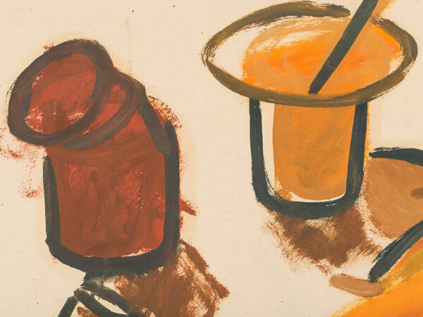 Rudolf Petrik, Table Still Life Mixed Media, c. 1950 - Image 4