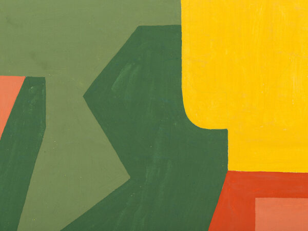 Rudolf Petrik, Abstract Color Forms, Gouache, c. 1955 - Image 2