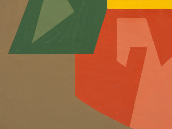 Rudolf Petrik, Abstract Color Forms, Gouache, c. 1955 - Image 4