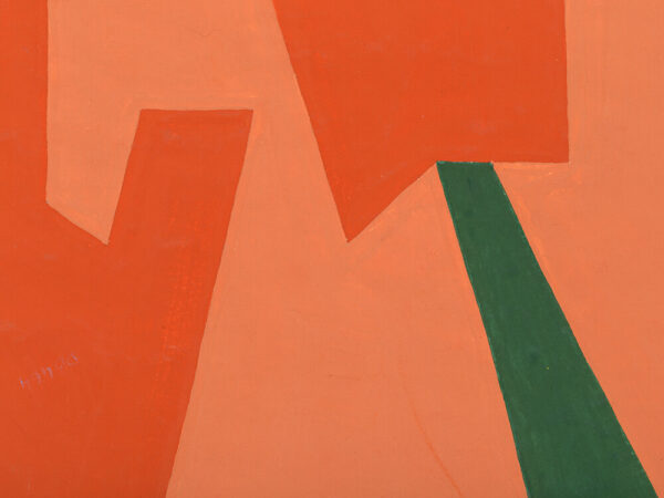 Rudolf Petrik, Abstract Color Forms, Gouache, c. 1955 - Image 3