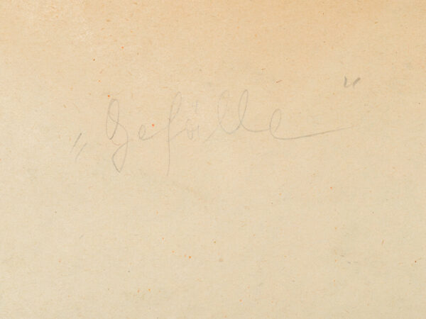 Rudolf Petrik, Gefälle, Gouache, Austria,  1955 - Image 4