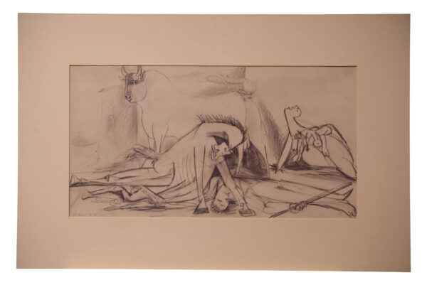 Pablo Picasso Guernica, the Sketches on Paper Museo Del Prada | Pablo Picasso Guernica, die Skizzen auf Papier Museo del Prada - Image 4