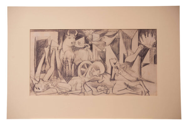 Pablo Picasso Guernica, the Sketches on Paper Museo Del Prada | Pablo Picasso Guernica, die Skizzen auf Papier Museo del Prada - Image 3