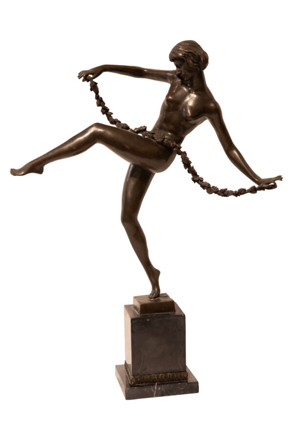 Pierre le Faguays 1892-1962, Ballerina with Garland | Pierre le Faguays 1892-1962,  Ballerina mit Girlande