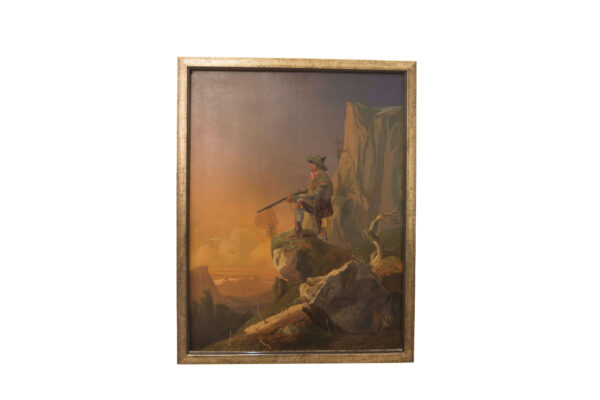 Painter from the circle Friedrich Gauermann "Hunter in the high mountains" - Image 2