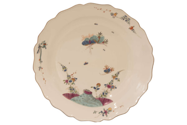 Meissen große Platte mit Kakeimon Malerei | Meissen Large Plate with Kakeimon Painting