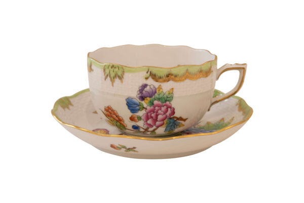 Herend Ungarn Queen Victoria Kaffeeservice 6 teilig | Herend Hungary Queen Victoria Coffee Service 6 Pieces - Image 2