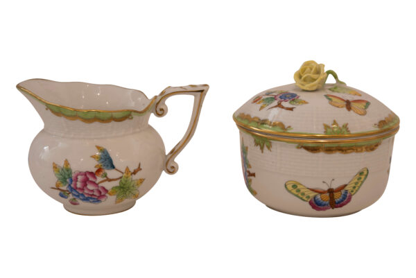 Herend Ungarn Queen Victoria Kaffeeservice 6 teilig | Herend Hungary Queen Victoria Coffee Service 6 Pieces - Image 4