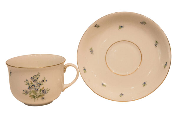 Augarten Porzellan ein Gedeck Dekor Biedermeier Girlande | Augarten Porcelain One Place Setting Decor Biedermeier Garland - Image 4