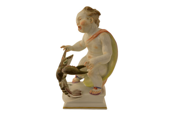 Meissen Figur, Sternzeichen Krebs | Meissen Figurine, Zodiac Sign Cancer" - Image 2