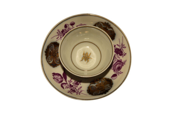 Koppchen mit Unterschale, Meissen 1740 | Bowl with Saucer, Meissen 1740 - Image 2