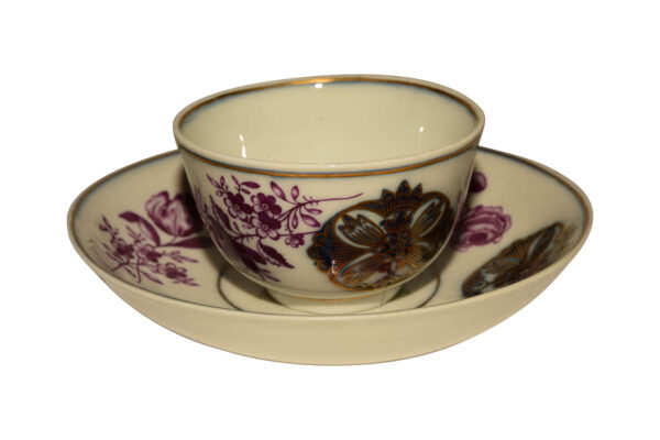 Koppchen mit Unterschale, Meissen 1740 | Bowl with Saucer, Meissen 1740 - Image 3
