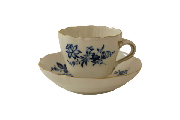 Mokka Service, Blaue Blume, Meissen | Mocha Service, Blue Flower, Meissen - Image 2