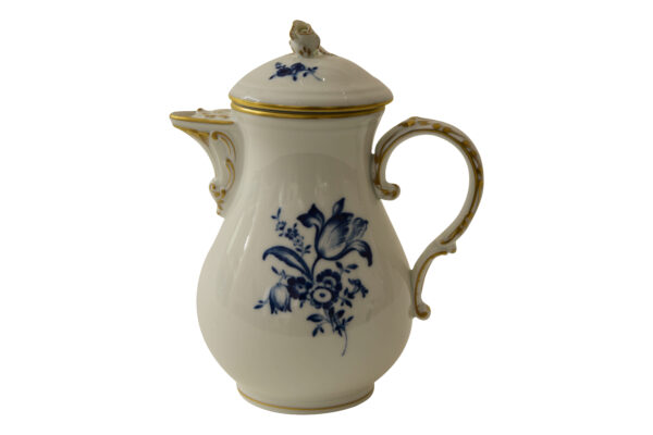 Mokka Service, Blaue Blume, Meissen | Mocha Service, Blue Flower, Meissen - Image 3