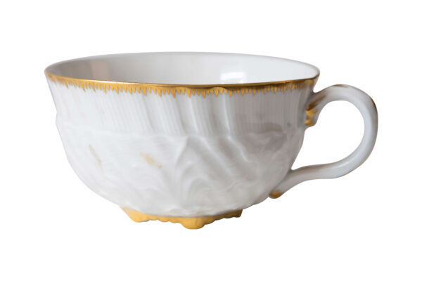 Ziertasse mit Untertasse Meissen 2. Hälfte 20. Jahrhundert | Decorative Cup with Saucer Meissen 2nd Half 20th Century - Image 5