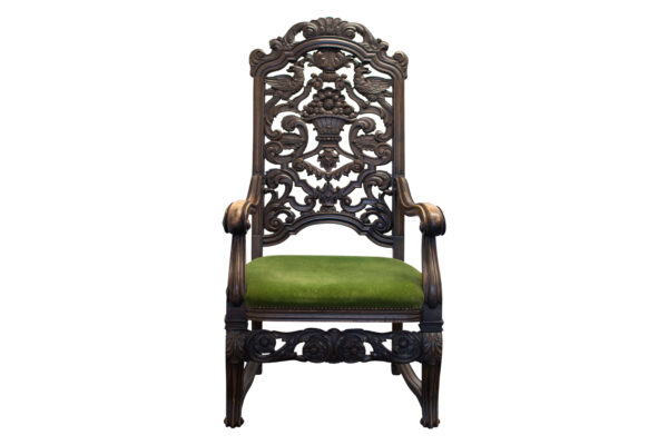Armchair with Carved Backrest - Image 5