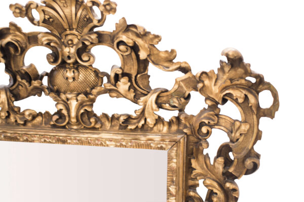 Baroque Style Salon Mirror, 19th Century - Image 4
