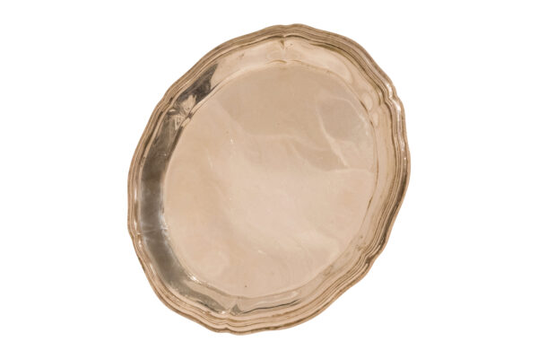 Round Silver Plate