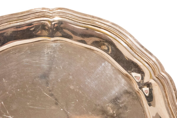 Round Silver Plate - Image 5