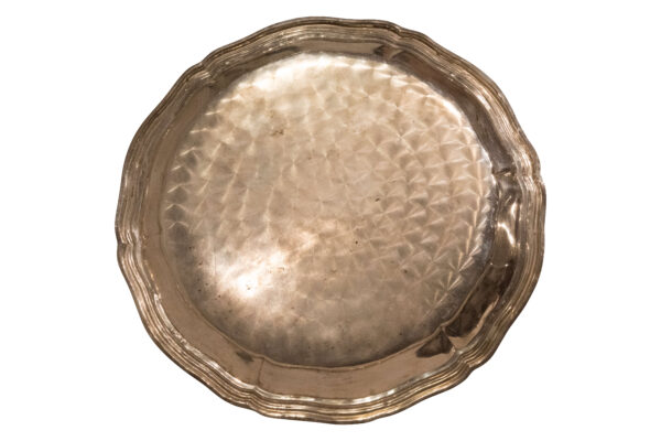 Round Silver Plate - Image 3