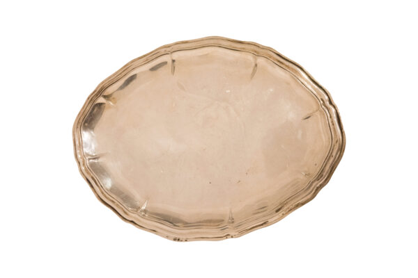 Oval Silver Plate