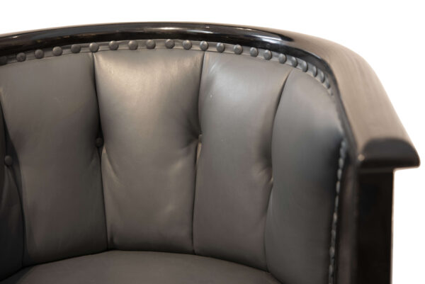 2 Art Deco Armchairs Josef Hoffmann School | Zwei  Sessel Schule Josef Hoffmann - Image 3