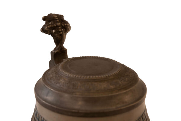 Keramik Bierkrug mit Deckel | Ceramic Beer Mug with Lid - Image 5
