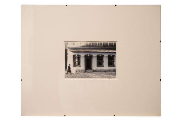 A. Turner Wohnhaus mit Mann  | A. Turner residence with man