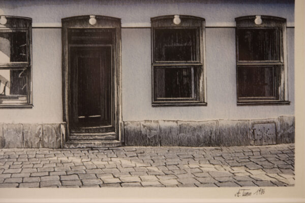 A. Turner Wohnhaus mit Mann  | A. Turner residence with man - Image 5