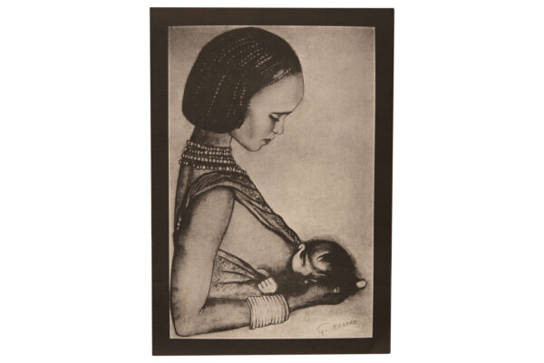 G. Honore Stillende Afrikanerin | G. Honore Breastfeeding African