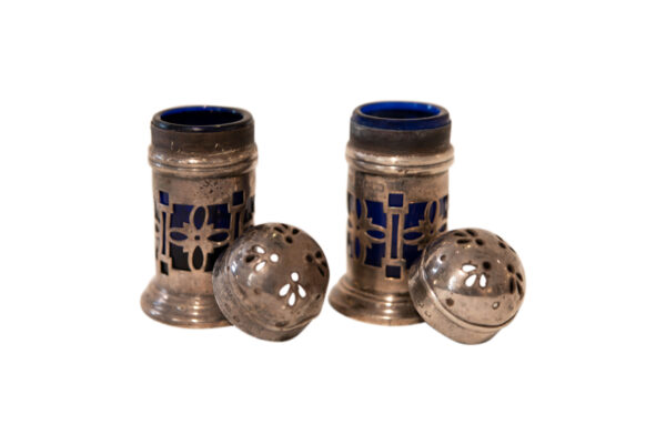 2 Salzstreuer Silber | Two Silver Salt shakers - Image 2