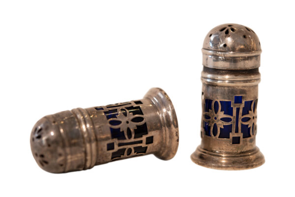 2 Salzstreuer Silber | Two Silver Salt shakers - Image 3