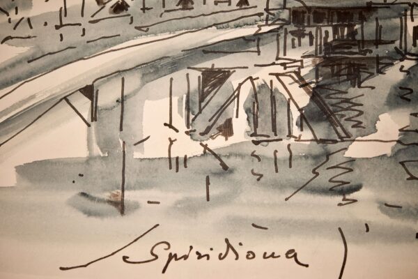 #147   Franz Bueb * (1916- 1982), Spiridonu Bridge | Franz Bueb * (1916- 1982), Spiridonu Brücke - Image 2