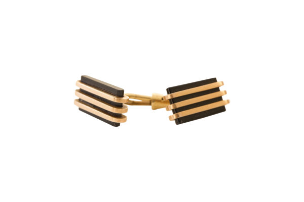 #164 Rotgoldene Manschettenknöpfe | Red Gold Cufflinks - Image 2