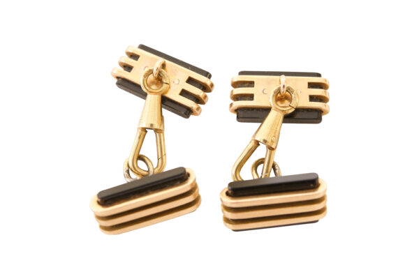 #164 Rotgoldene Manschettenknöpfe | Red Gold Cufflinks - Image 4