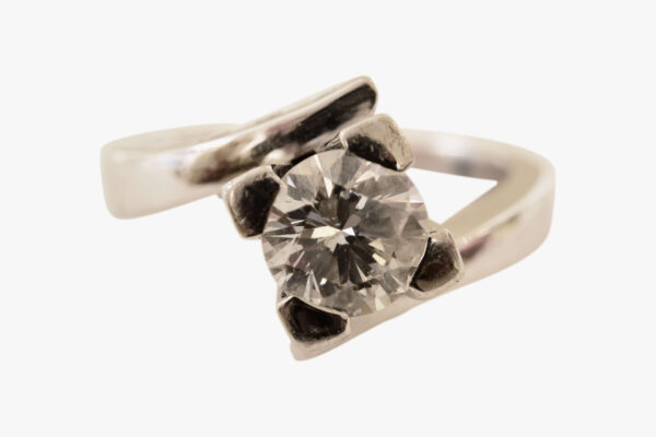 #169 Ring Weißgold mit Brillanten | Ring White Gold With Diamonds - Image 3