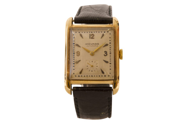 MOVADO AUTOMATIC Armbanduhr Gelbgold | Movado Automatic Wristwatch Yellow Gold
