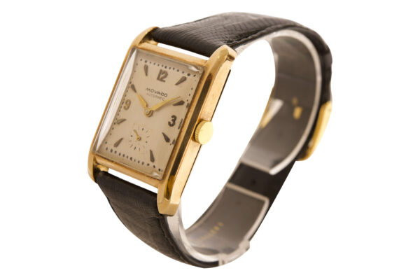 MOVADO AUTOMATIC Armbanduhr Gelbgold | Movado Automatic Wristwatch Yellow Gold - Image 5