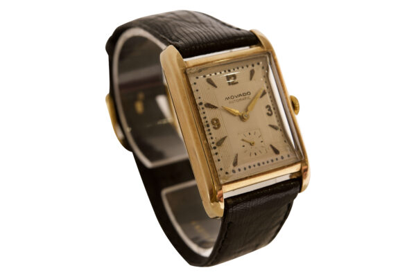 MOVADO AUTOMATIC Armbanduhr Gelbgold | Movado Automatic Wristwatch Yellow Gold - Image 4
