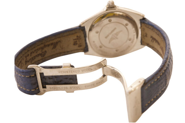 Breitling Antares Stahl und Gelbgold Lederband und Faltschließe | Breitling Antares Steel And Yellow Gold Leather Strap And Folding Clasp - Image 3