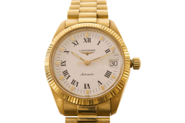Longines Automatik Datum Gelbgold | Longines Automatic Date Yellow Gold - Image 2