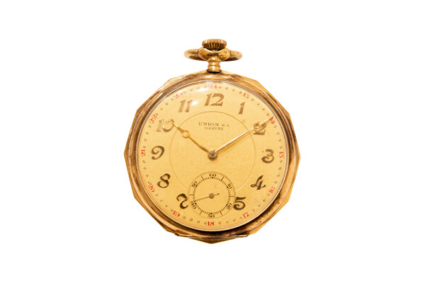 UNION. S.A. SOLEURE Taschenuhr Gelbgold | Union. S.A. Soleure Pocket Watch Yellow Gold