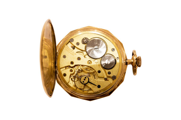 UNION. S.A. SOLEURE Taschenuhr Gelbgold | Union. S.A. Soleure Pocket Watch Yellow Gold - Image 4