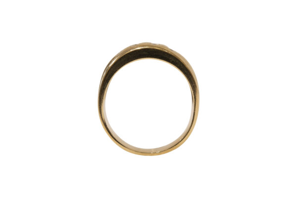 #23 Ring aus Gelbgold mit vier Diamanten im Navetteschliff | Ring In Yellow Gold With Four Navette-Cut Diamonds - Image 2