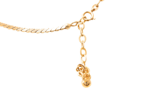 #52 Halskette aus Gelbgold mit einer Akoya-Zuchtperle | Necklace In Yellow Gold With An Akoya Cultured Pearl - Image 3