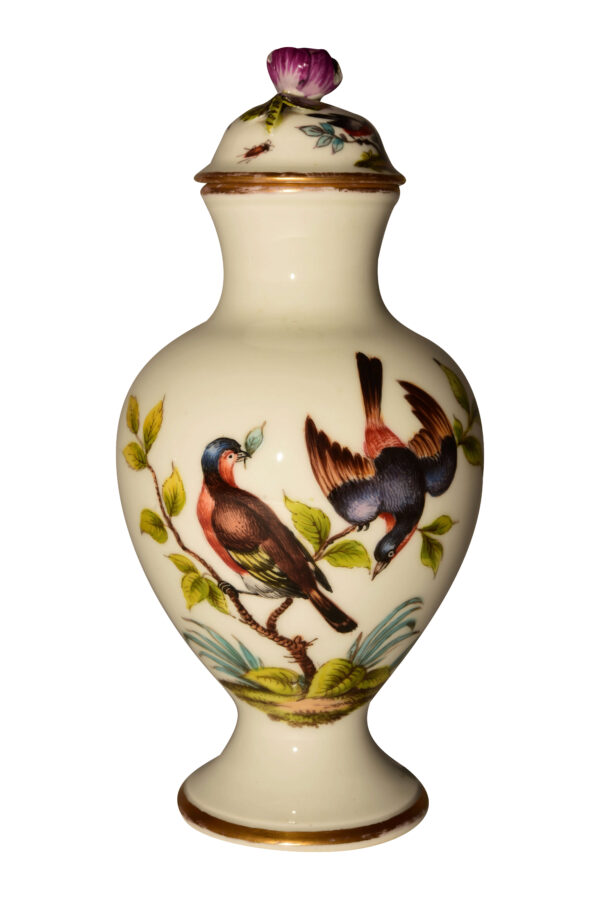 #252 5 seltene Augustus Rex Vasen Meissen 19. Jahrhundert | 5 Rare Augustus Rex Vases Meissen 19Th Century - Image 9