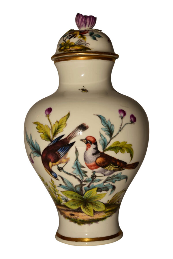#252 5 seltene Augustus Rex Vasen Meissen 19. Jahrhundert | 5 Rare Augustus Rex Vases Meissen 19Th Century - Image 4
